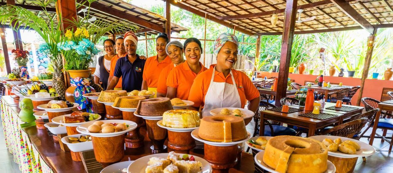 Pousada Praia Das Ondas - Pe Na Areia Hotel Itacimirim Ngoại thất bức ảnh